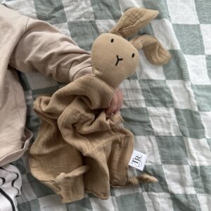 T&R Bunny Muslin Comforter - Beige